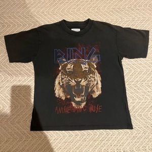 ANINE BING Tiger Tee Size Small